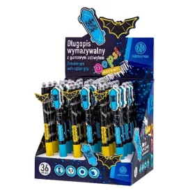   Golyóstoll ASTRA PEN radírozható Skate & Bats 0,5 mm  (batman)
