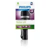 Elemlámpa, LED, 2xAA, gumi borítás, PHILIPS