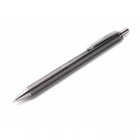   Zseléstoll, 0,35 mm, nyomógombos, antracit tolltest, PENTEL "EnerGel BL-407" kék
