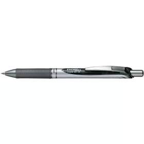   Zseléstoll, 0,35 mm, nyomógombos, PENTEL "EnerGel BL77", fekete