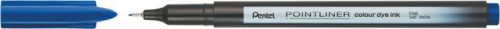 Tűfilc, 0,4 mm, PENTEL "Pointliner", sötétkék