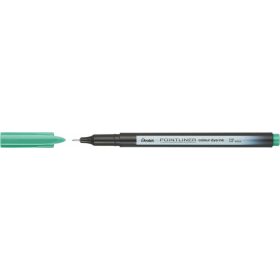 Tűfilc, 0,4 mm, PENTEL "Pointliner", tengerzöld