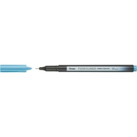 Tűfilc, 0,4 mm, PENTEL "Pointliner", tengerkék