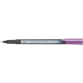Tűfilc, 0,4 mm, PENTEL "Pointliner", mályvalila