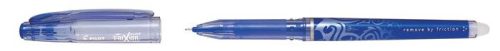 Rollertoll, 0,25 mm, tűhegyű, törölhető, kupakos, PILOT "Frixion Point", kék