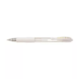   Zseléstoll, 0,32 mm, nyomógombos, PILOT "G-2 Pastel", fehér
