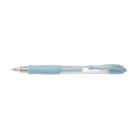  Zseléstoll, 0,32 mm, nyomógombos, PILOT "G-2 Pastel", világoskék