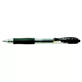   Zseléstoll, 0,25 mm, nyomógombos, PILOT "G-2", fekete
