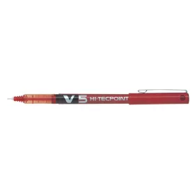   Rollertoll, 0,3 mm, tűhegyű, PILOT "Hi-Tecpoint V5", piros