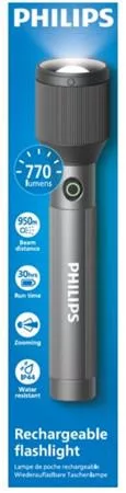 Elemlámpa, LED, újratölthető, PHILIPS