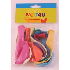 Léggömb, 26 cm, gyöngyházfényű, vegyes szín