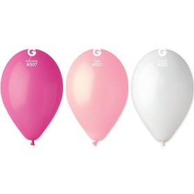 Léggömb, 26 cm, rózsaszín