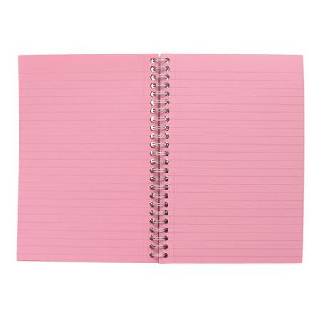 Spirálfüzet, A5, vonalas, 100 lap, PUKKA PAD "Irlen Jotta Rose"