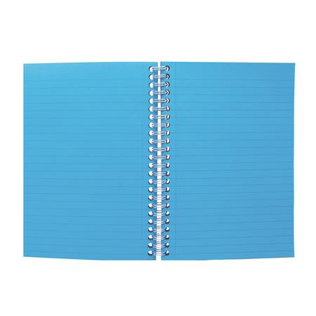 Spirálfüzet, A5, vonalas, 100 lap, PUKKA PAD "Irlen Jotta Turquise"