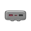 Power bank, beépített kábellel, 20.000mAh, RIVACASE "VA2612"