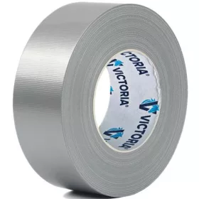  Ragasztószalag, 48mm x 50m,  szálerősített, szupererős, VICTORIA FACILITY, ezüst