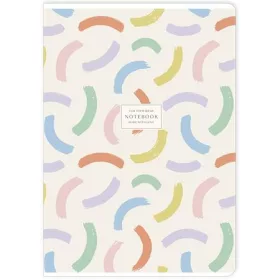   Füzet, tűzött, A4, vonalas, 40 lap, SHOLYARYK "Notebook", vegyes
