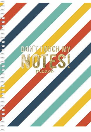 Spirálfüzet, A5, kockás, 80 lap, SHKOLYARYK, színes minták, vegyes