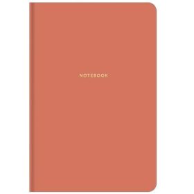   Jegyzetfüzet, B5, vonalas, 80 lap, keményfedeles, SHKOLYARYK, narancs