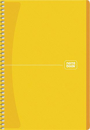 Spirálfüzet, A5, kockás, 80 lap, SHKOLYARYK "Notebook", vegyes