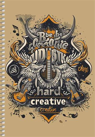 Spirálfüzet, A5, kockás, 96 lap, SHKOLYARYK "Racing Competition", vegyes