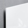 Mágneses üvegtábla, 48x48 cm, SIGEL "Artverum® ", fehér