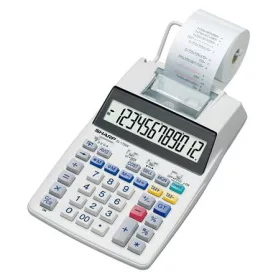   Számológép, szalagos, 12 számjegy, 2 színű nyomtató, SHARP "EL-1750V"