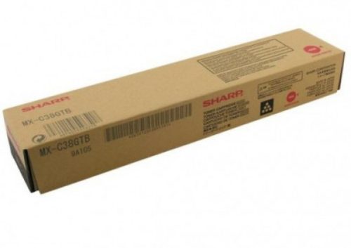 Sharp MX C38GTB toner Bk. (Eredeti)