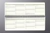 Naptár, asztali, álló, 2026, 300x143x18 mm, SIGEL "Conceptum", fekete