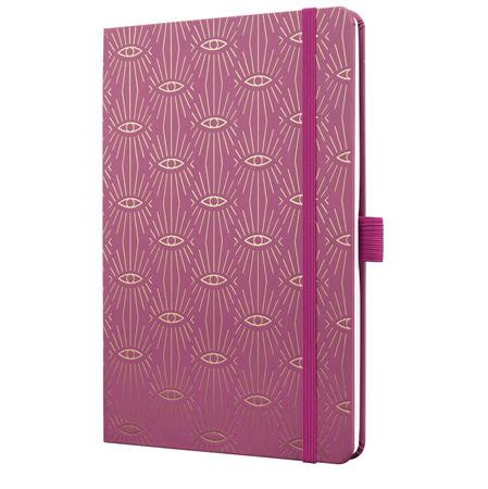 Naptár, A5, heti, 2026, kemény borító, SIGEL "Jolie", Mystic Mauve