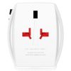 Adapter, világutazóknak, 1xUSB-A, 1xUSB-C PD, 65W, USB-C kábel, SKROSS