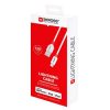 Töltőkábel, USB-A/Lightning (Apple),  1,2m, SKROSS, fehér
