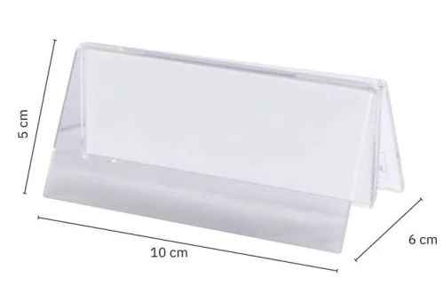Laptartó, asztali, 10x5x6 cm, 2 db, SIGEL, átlátszó