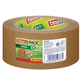   Csomagolószalag, papír, 50 mm x 50 m, TESA "tesapack®" barna