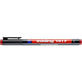   Alkoholos marker, OHP, 0,6 mm, EDDING "141 F", piros