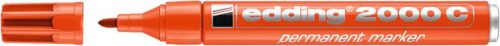 Alkoholos marker, 1,5-3 mm, kúpos, EDDING "2000", narancssárga