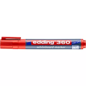   Tábla- és flipchart marker, 1,5-3 mm, kúpos, EDDING "360", piros