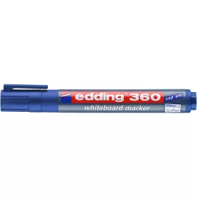   Tábla- és flipchart marker, 1,5-3 mm, kúpos, EDDING "360", kék