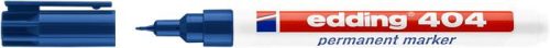 Alkoholos marker, 0,75 mm, kúpos, EDDING "404", kék
