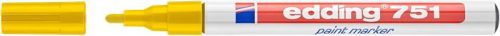 Lakkmarker, 1-2 mm, EDDING "751", sárga