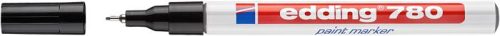 Lakkmarker, 0,8 mm, EDDING "780", fekete