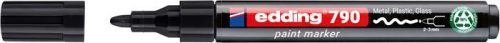 Lakkmarker, 2-3 mm, PCR, EDDING "790", fekete