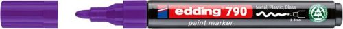 Lakkmarker, 2-3 mm, PCR, EDDING "790", lila