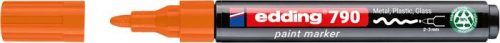 Lakkmarker, 2-3 mm, PCR, EDDING "790", narancs