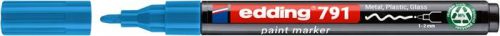 Lakkmarker, 1-2 mm, PCR, EDDING "791", világoskék
