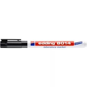   Laboratóriumi marker, 1 mm, kúpos, EDDING "8014", fekete