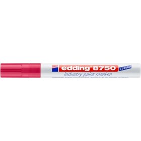 Lakkmarker, 2-4 mm, EDDING, "8750", piros