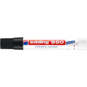   Jelölő marker, 10 mm, kúpos, EDDING "950", fekete