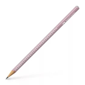   Grafitceruza, B, háromszögletű, FABER-CASTELL "Sparkle", gyöngyház rózsaszín