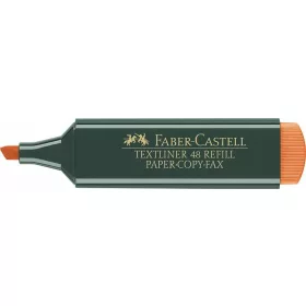   Szövegkiemelő, 1-5 mm, FABER-CASTELL, "Textliner 48", narancs